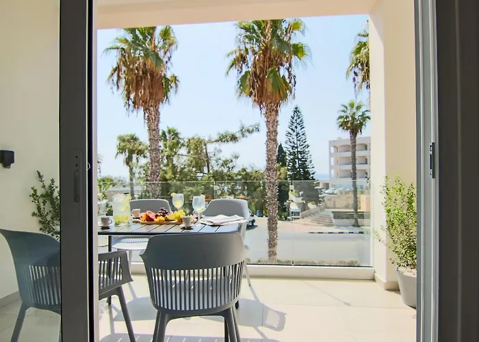 Apartmán Phaedrus Living Seaview Flat Limnaria 154 Paphos